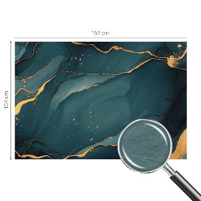 Fotostat Mørkeblå abstraktion