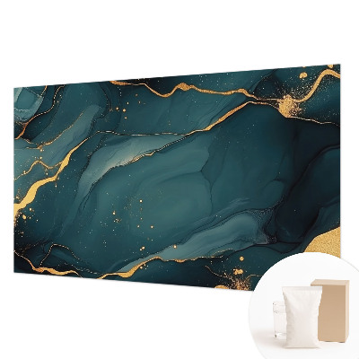 Fotostat Mørkeblå abstraktion