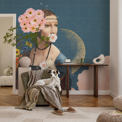 Tapet Blomsteragtig elegance