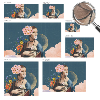 Tapet Blomsteragtig elegance