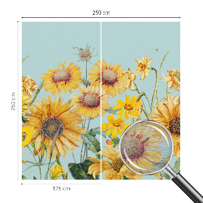 Tapet væg Sommerhave