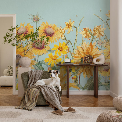 Tapet væg Sommerhave