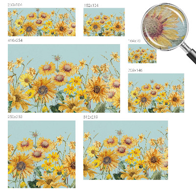 Tapet væg Sommerhave