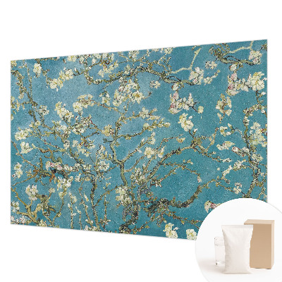 Fototapet stue Blomstrende grene