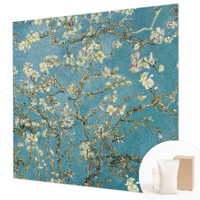 Fototapet stue Blomstrende grene