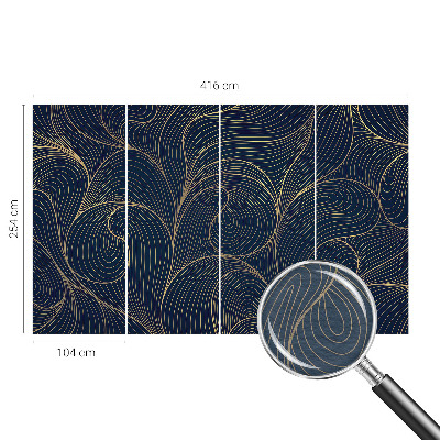 Fototapet til børn Bølget motiv