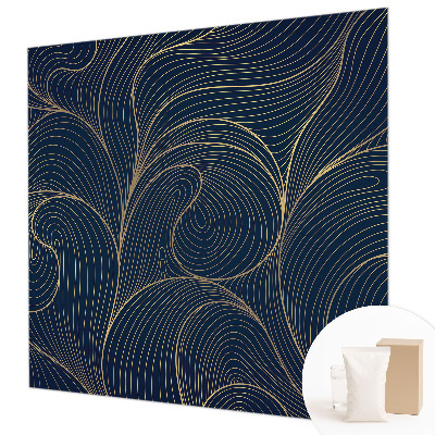 Fototapet til børn med bølget motiv