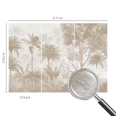 Fototapet efter mål Tropisk landskab