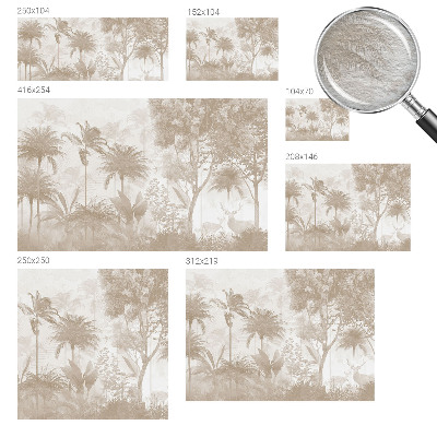 Fototapet efter mål Tropisk landskab