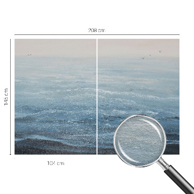 Fototapet på mål Havet er roligt