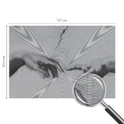 Modern fototapet Hypnotiske hænder