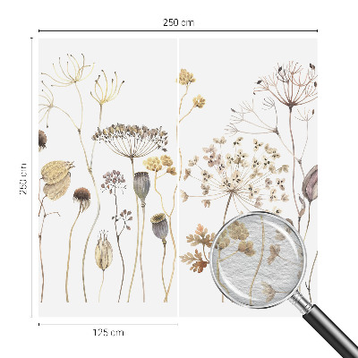 Fototapet Vilde blomster
