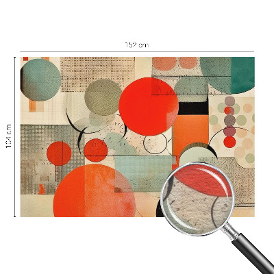 3D fototapet Farverig abstraktion