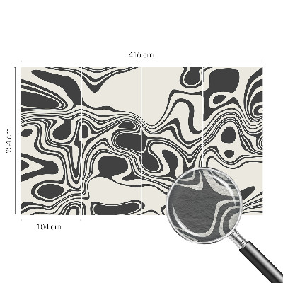 Vlies fototapet Dynamiske linjer