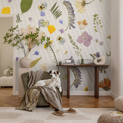 Fototapet soveværelse Forårsblomster