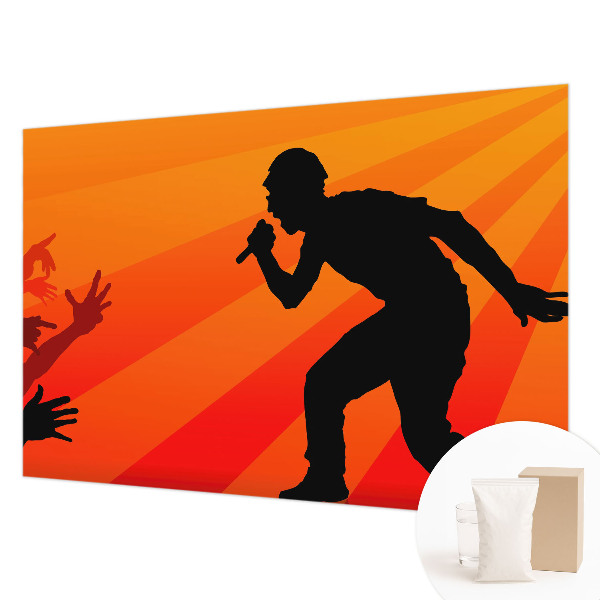 Fototapet børneværelse Rytmisk scene