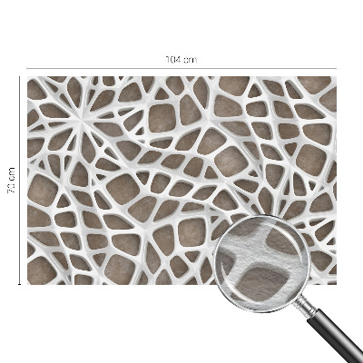 Fototapet efter mål Blondenet