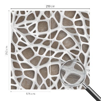 Fototapet efter mål Blondenet