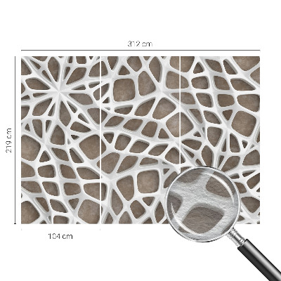 Fototapet efter mål Blondenet