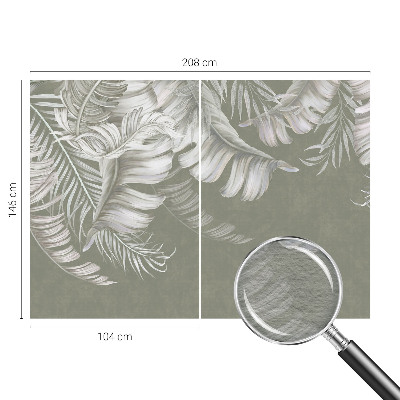 Fototapet på mål Delikate blade