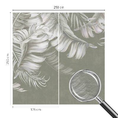 Fototapet på mål Delikate blade