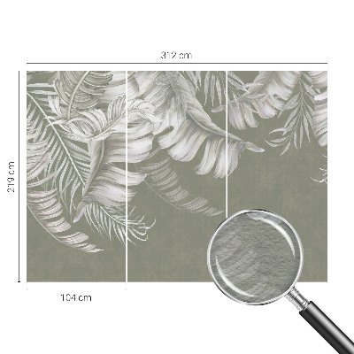 Fototapet på mål Delikate blade