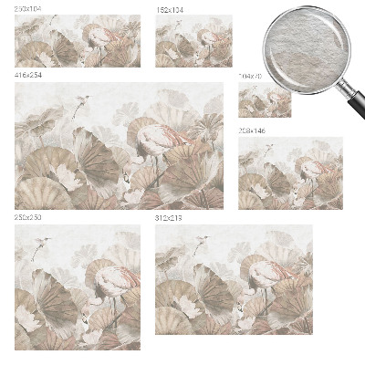 Høj kvalitet fototapet med et elegant naturmotiv