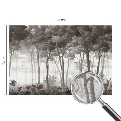 Modern fototapet Skovmagi