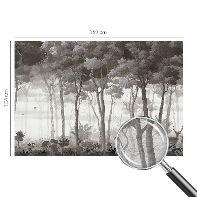 Modern fototapet Skovmagi