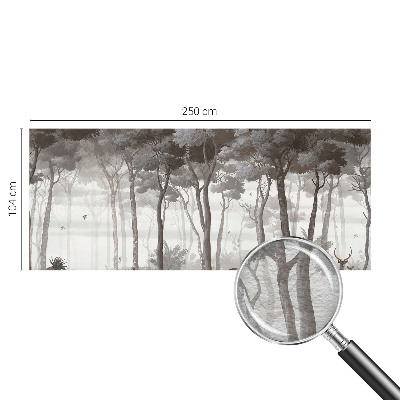 Modern fototapet Skovmagi