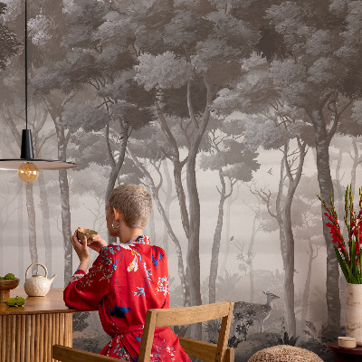 Modern fototapet Skovmagi