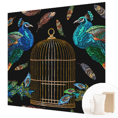 Foto tapet Påfugl billede