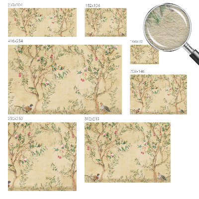 Fototapet til børn Blomsterdetaljer