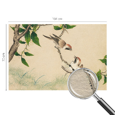 Fotovæg stue Klassisk duo