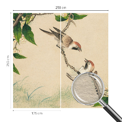 Fotovæg stue Klassisk duo