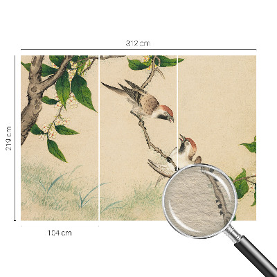 Fotovæg stue Klassisk duo