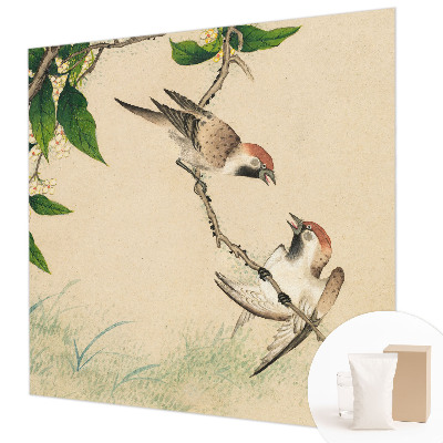 Fotovæg stue Klassisk duo