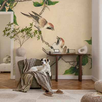 Fotovæg stue Klassisk duo