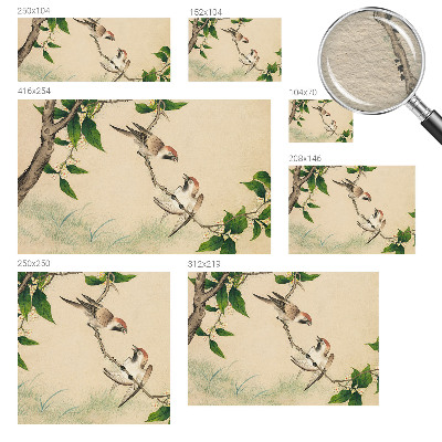 Fotovæg stue Klassisk duo