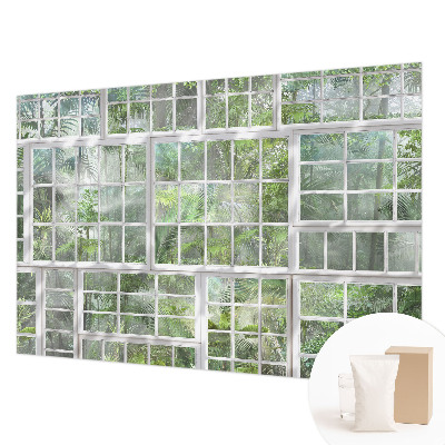 Fototapet på mål Grøn skov