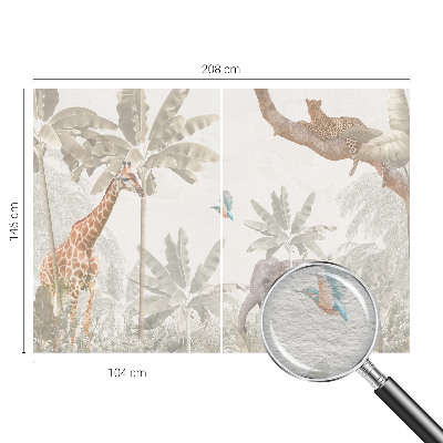 Modern fototapet Tropisk oase