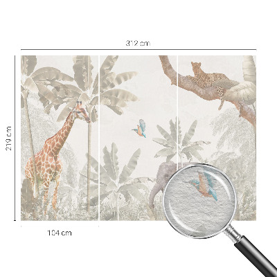 Modern fototapet Tropisk oase