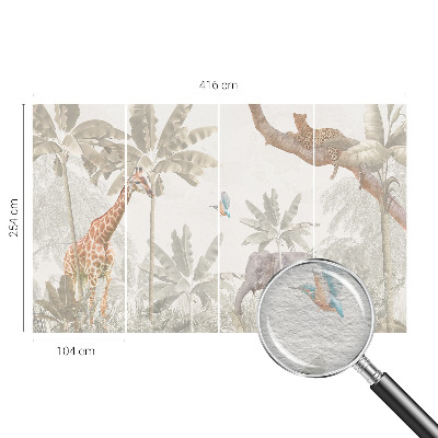 Modern fototapet Tropisk oase