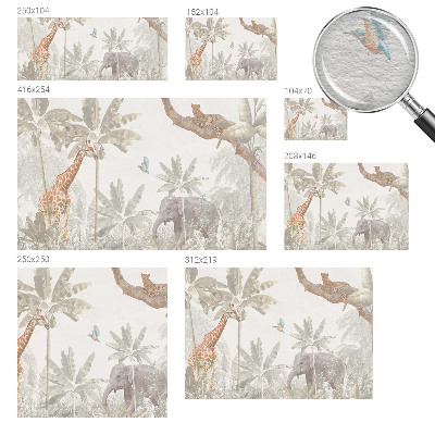 Modern fototapet Tropisk oase