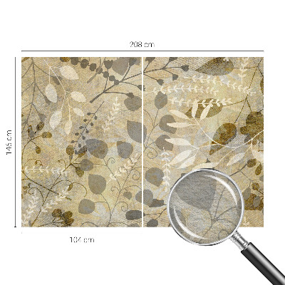 Stor fototapet Kvistblade