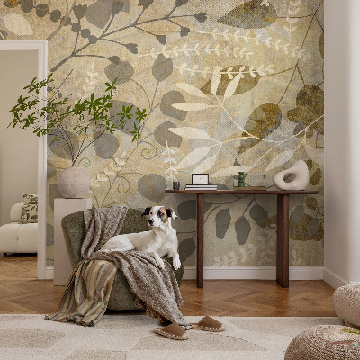 Stor fototapet Kvistblade