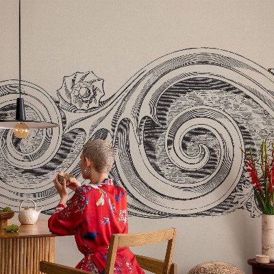 Foto tapet Plantepynt