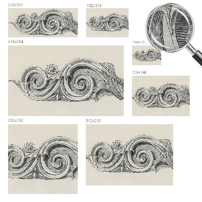 Foto tapet Plantepynt