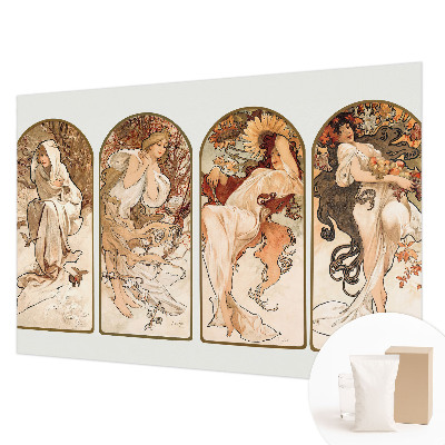 Fotovæg Kvinders porer