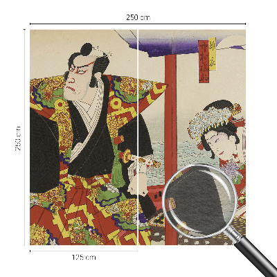 Fototapet stue Japansk teater